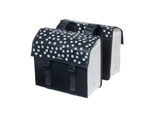 Basil Urban Load, Taka, Polkupyörälaukku, Polyesteri, Musta, 48 L, 10 kg