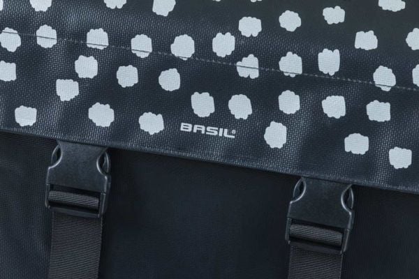 Basil Urban Load, Bakre, Sykkelveske, Polyester, Sort, 48 l, 10 kg