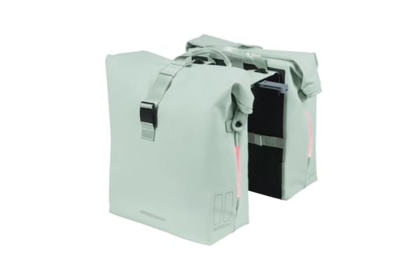 Basil SoHo, Bakre, Sykkelveske, Polyurethan, Grønn, 41 l, 10 kg