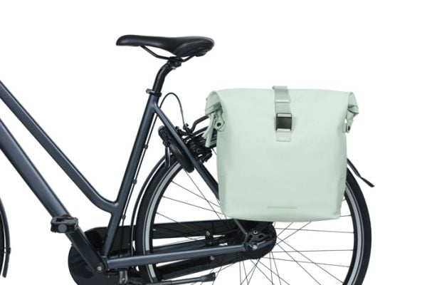 Basil SoHo, Bakre, Sykkelveske, Polyurethan, Grønn, 41 l, 10 kg