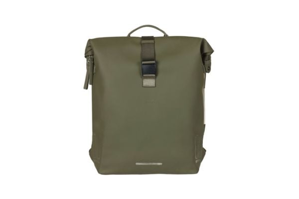 Basil SoHo, Bakre, Sykkelveske, Polyurethan, Grønn, 17 l, 5 kg