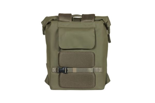 Basil SoHo, Bakre, Sykkelveske, Polyurethan, Grønn, 17 l, 5 kg