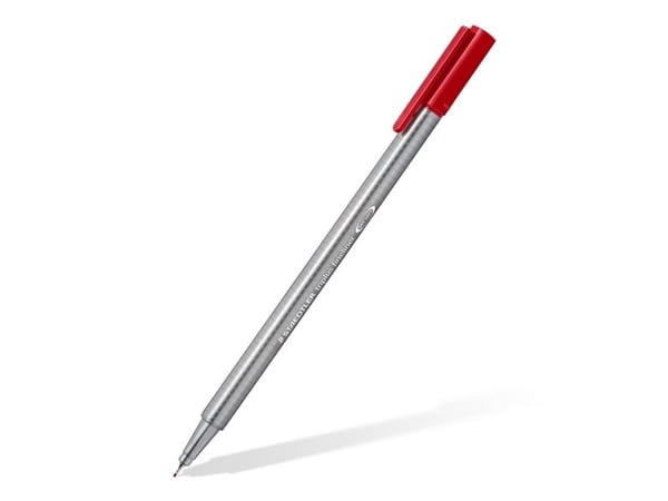 Fineliner Staedtler® triplus® 334 med 8+2 stk. ass. farver