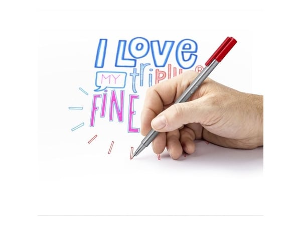 Fineliner Staedtler® triplus® 334 med 8+2 stk. ass. farver