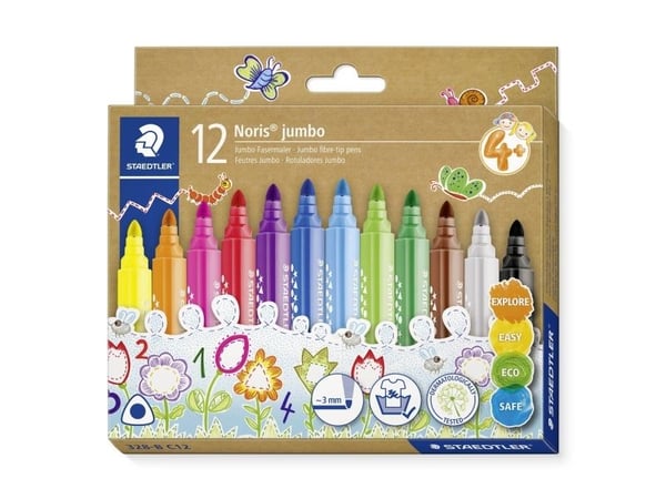 Staedtler kuitukärkikynät 328-B C12 12 kynää (328-B C12)