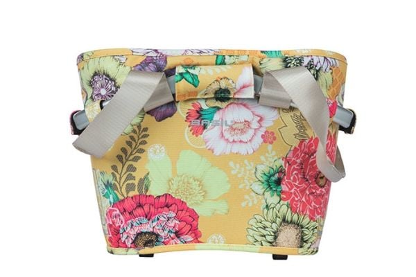 Basil Bloom Field Carry all KF, Front, Sykkelkurv, Polyester, Gult, 15 l, 5 kg