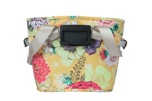 Basil Bloom Field Carry all KF, Front, Sykkelkurv, Polyester, Gult, 15 l, 5 kg