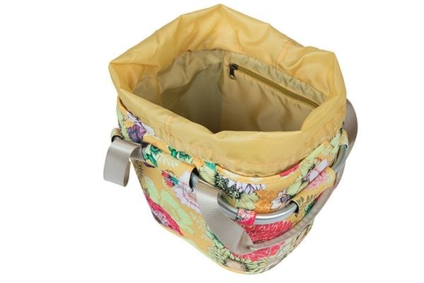 Basil Bloom Field Carry all KF, Front, Sykkelkurv, Polyester, Gult, 15 l, 5 kg