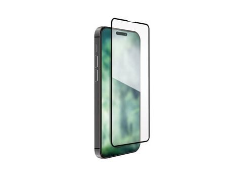 Xqisit 54454, Apple, iPhone 15 Pro Max, Impact resistant, Scratch resistant, Black, Transparent, 1 pc(s)