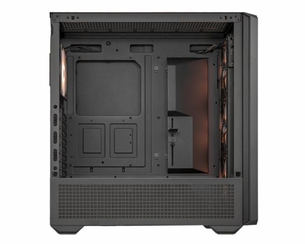 Cougar PUMA | MX600 Svart | PC-veske | Mid Tower / Mesh frontpanel / 3 x 140 mm + 1 x 120 mm vifter / klart venstre panel