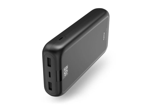 Hama 00201711, 24000 mAh, litiumpolymeeri (LiPo), Anthracit