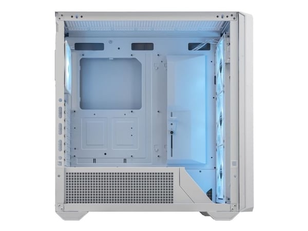 COUGAR CGR-57C9W-RGB, Full Tower, PC, Vit, ATX, CEB, EATX, micro ATX, Mini-ITX, Spela, Blå, Grön, Röd