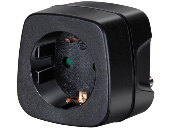 Brennenstuhl 1508460, Universaali, Sisätila, 250 V, AC1-to-AC2, Musta, 16 A
