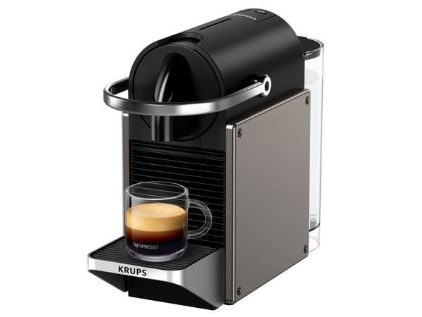 Kahvinkeitin Krups XN 306 T Nespresso Pixie titan Kahvinkeitin Krups XN 306 T Nespresso Pixie titan