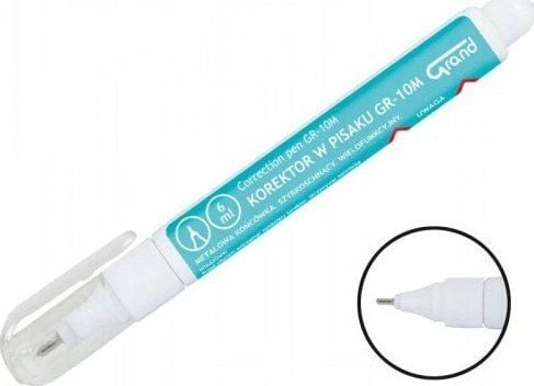 Stor korreksjonspenn med metallspiss 6 ml