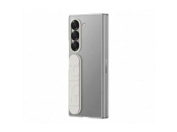 Samsung EF-QF956 - Lommebok for mobiltelefon - med håndtak - gjennomsiktig - for Galaxy Z Fold6