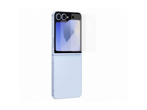 Samsung EF-UF741 - Skjermbeskyttelse for mobiltelefon - antireflekterende - film - rammefarge transparent - for Galaxy Z Flip6