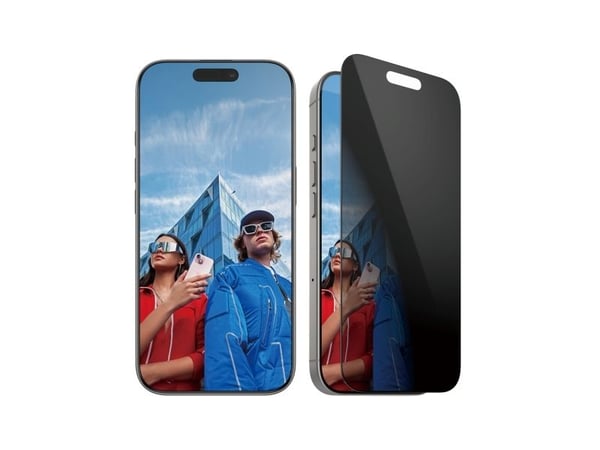 PanzerGlass ® Privacy Screen Protector iPhone ''24 6.3" Pro | Ultra-wide Fit