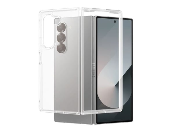 PanzerGlass HardCase - Baksidedeksel for mobiltelefon - termoplast-polyuretan (TPU), polykarbonat - gjennomsiktig - for Samsung Galaxy Z Fold6