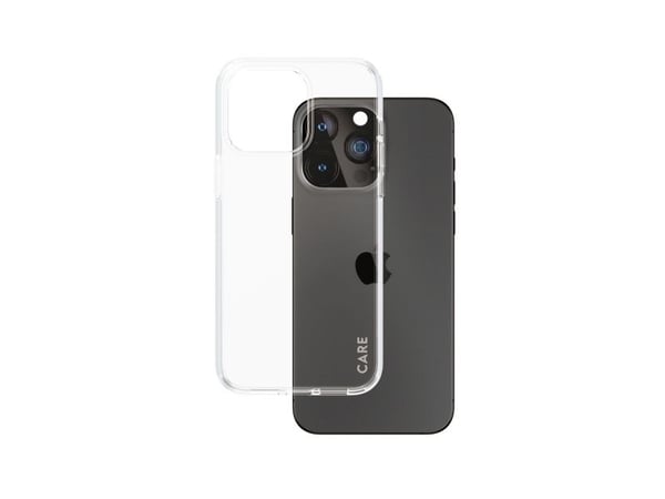 CARE by PanzerGlass Urban Combat - Baksidedeksel for mobiltelefon - clear frame - MagSafe-samsvar - resirkulert plast - gjennomsiktig, blank - for ...