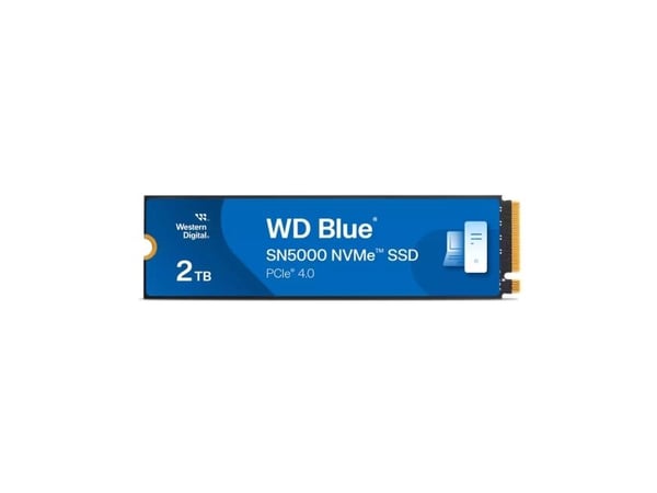WD Blue SN5000 WDS500G4B0E - SSD - 500 GB - intern - M.2 2280 - PCIe 4.0 x4 (NVMe)