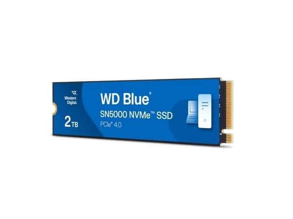 WD Blue SN5000 WDS500G4B0E - SSD - 500 GB - intern - M.2 2280 - PCIe 4.0 x4 (NVMe)