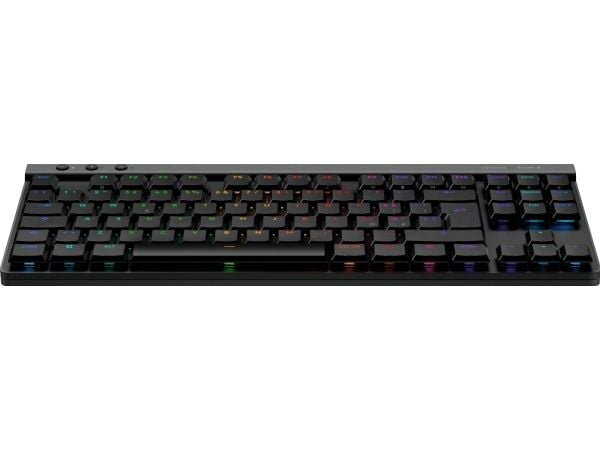 Logitech G G515 - Tastatur - LIGHTSPEED - TKL - bakgrunnsbelyst - trådløs - 2.4 GHz, Bluetooth, USB - svart