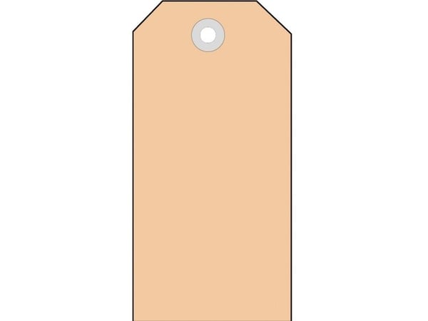 HERMA - Kartong - glattbrun - 90 x 45 mm 1000 stk etiketter