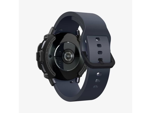 Spigen Rugged Armor, Band, SmartWatch, Sort, Samsung, Galaxy Watch 7 (44mm), Termoplastisk polyuretan (TPU)