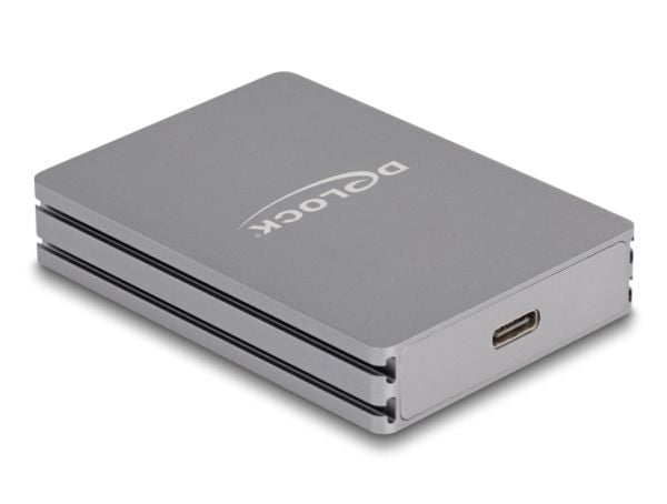 DeLOCK 91012, CFexpress tyyppi A, Harmaa, 10000 Mbit/s, USB 3.2 Gen 2 (3.1 Gen 2) Type-C, 50 mm, 70 mm