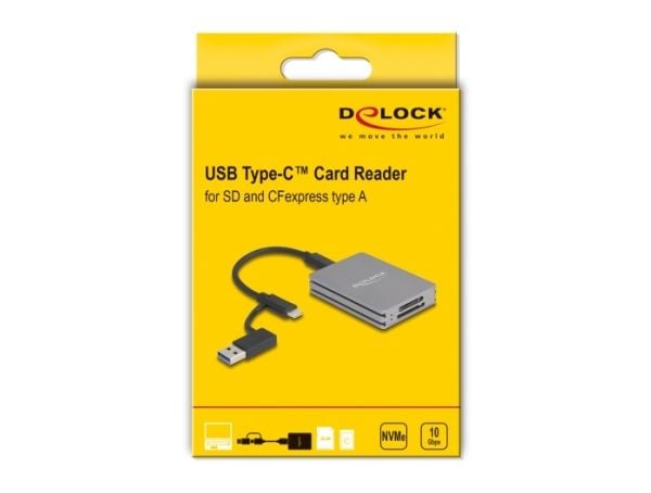 Delock - Kortinlukija - USB-C