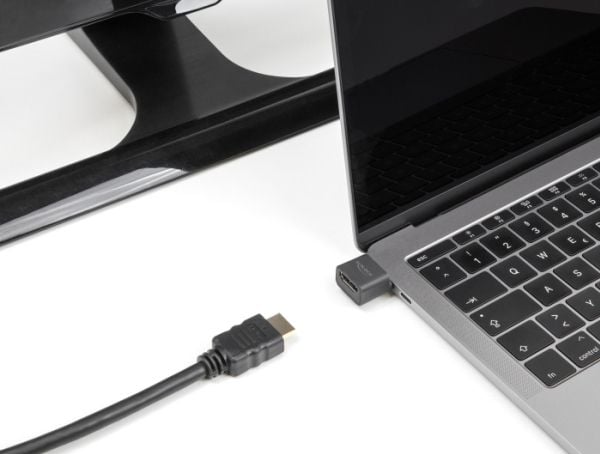 DeLOCK 64256, USB Type-C, HDMI, Uros, Naaras, Suora, Suora