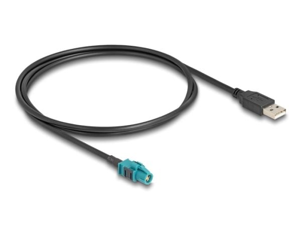Delock kaapeli HSD Z naaras - USB 2.0 Type-A uros 1 m