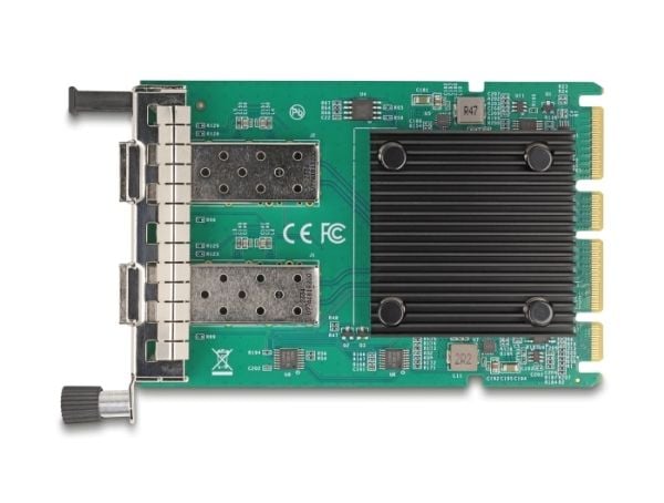 Delock - Nettverksadapter - OCP 3.0 - 10 Gigabit SFP+ x 2