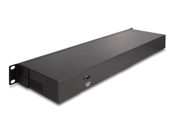 Delock - Hub - 19", industry, 10 Gbps - 10 x USB 3.2 Gen 2 - stasjonær, rackmonterbar