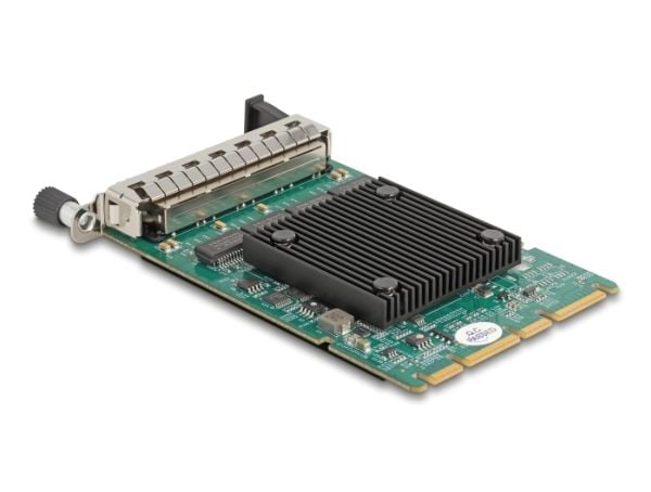 Delock - Nettverksadapter - OCP 3.0 - Gigabit Ethernet x 4