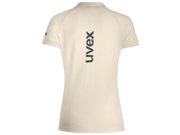 Uvex 70107, Poloskjorte, Voksen, Hunkjønn, Hvit, Monokromatisk, Ingen mønster