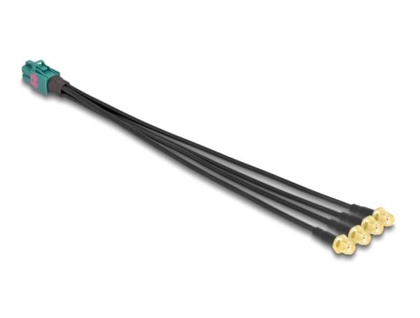 Delock - Antennekabel - mini FAKRA Z connector (hunn) til SMA (hunn) - 20 cm