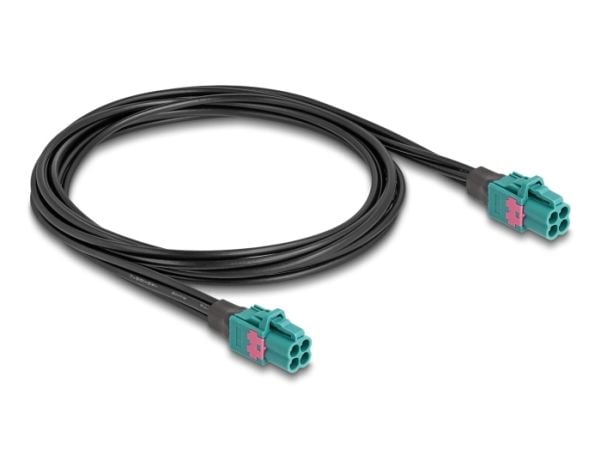 Delock kabel Mini FAKRA Z hunn quad til Mini FAKRA Z hunn quad