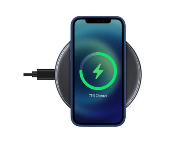 Crong PowerSpot, Innendørs, USB, Trådløs lading, Svart