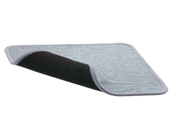 Hama Design, Harmaa, Yksivärinen, Polyesteri, Liukumaton pohja