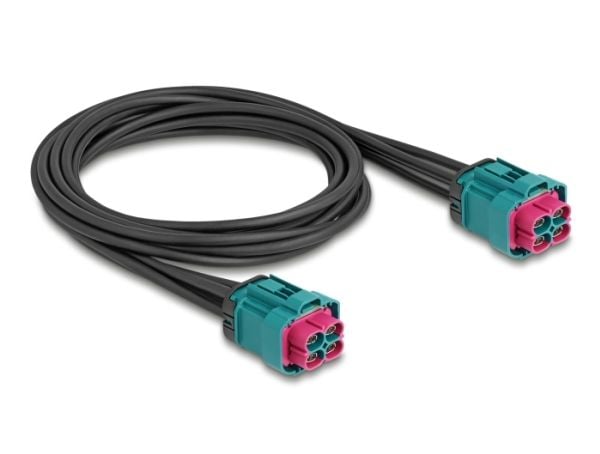 Delock - Kabelsele - HDMTD Z hunn til HDMTD Z hunn - 1 m