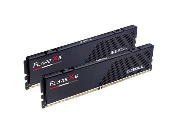 G.Skill Flare X5 - DDR5 - sett - 96 GB: 2 x 48 GB - DIMM 288-pin lav profil - 5200 MT/s / PC5-41600 - CL40 - 1.1 V - ikke-bufret - ikke-ECC - matt ...