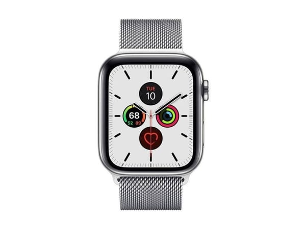 Crong Milano Steel - Apple Watch 38/40/41 mm rustfritt stålbånd (sølv)