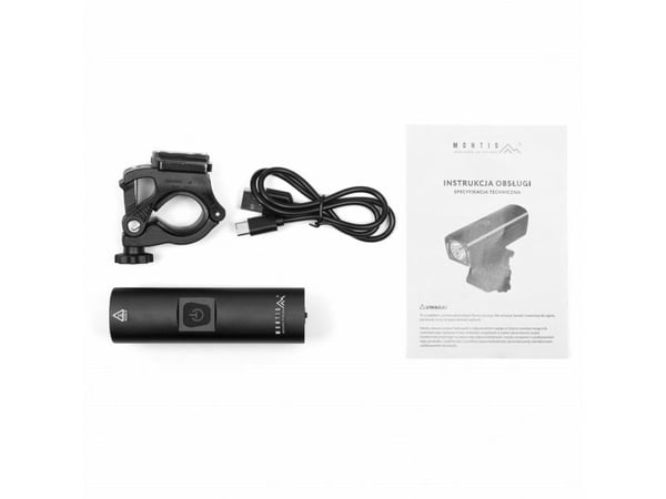 Montis LED-frontlampa för cykel MT109 Forlys 1300 lm