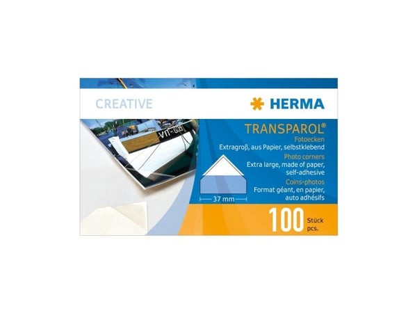 HERMA Transparol - Monteringshjørne x 100