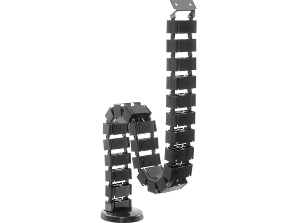Equip 650808, Gulv, ABS syntetisk, Stål, Sort