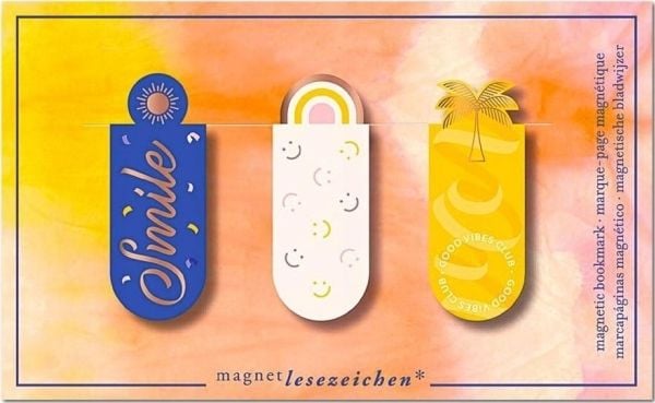 Cass film Magnetiske bokmerker - Smil