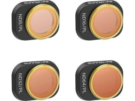 Sunnylife ND/PL 8/16/32/64 filtersett for DJI Mini 4 Pro