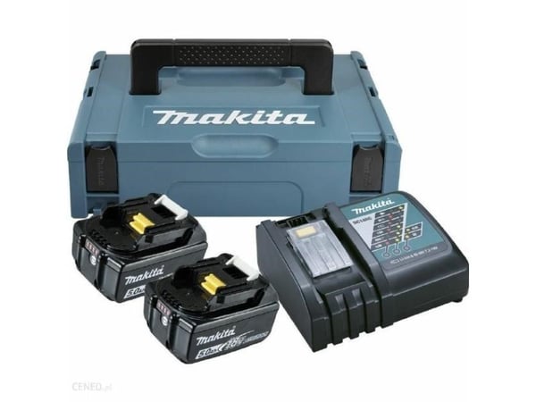 Makita PowerPack LXT - Akkulaturi + akku 2 x - Li-Ion - 5 Ah - 90 Wh